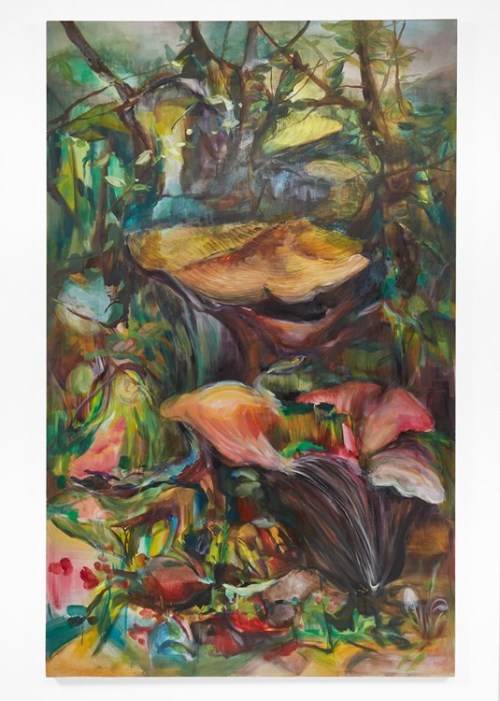 Eemyun Kang aka 강임윤 (Korean, b. 1981, Busan, Korea) - Forest Month, 2012  Paintings: Oil on Linen 