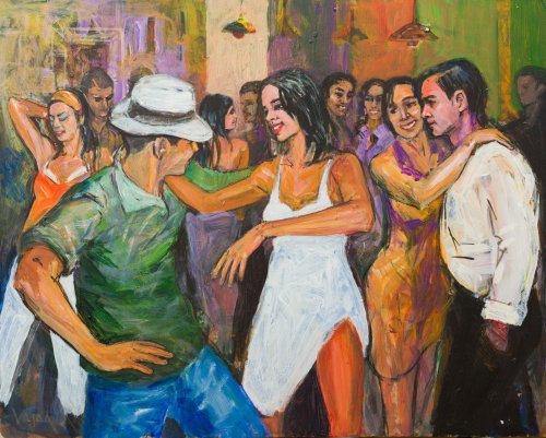 Salsa Painting