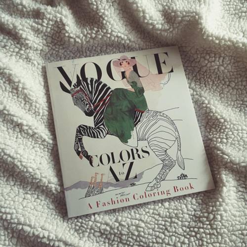 Yay!!!!! ✨ can&rsquo;t wait to color in this #vogue #voguecolouringbook