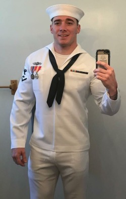 devildogdicks:  chettbro: USN “Not Your Average Sailor” The other most popular guy on the ship