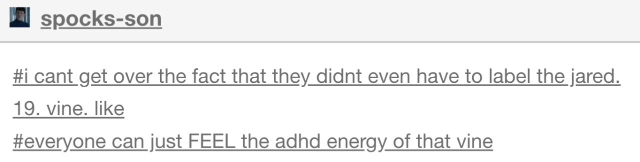 thatadhdfeel: thatadhdfeel: adhd as vines/tiktoks + those with adhd energies #1 favorite