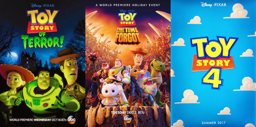 mickeyandcompany:  Posters for Toy Story movies, shorts and TV specials 