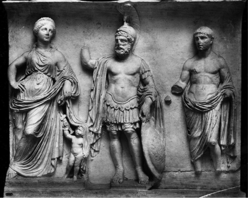 Venus, Mars Ultor, and Divius Julius, the three divinities honored in The Forum of Augustus.  
