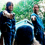walkingdeaths - adventures of Rick and Daryl in ep....