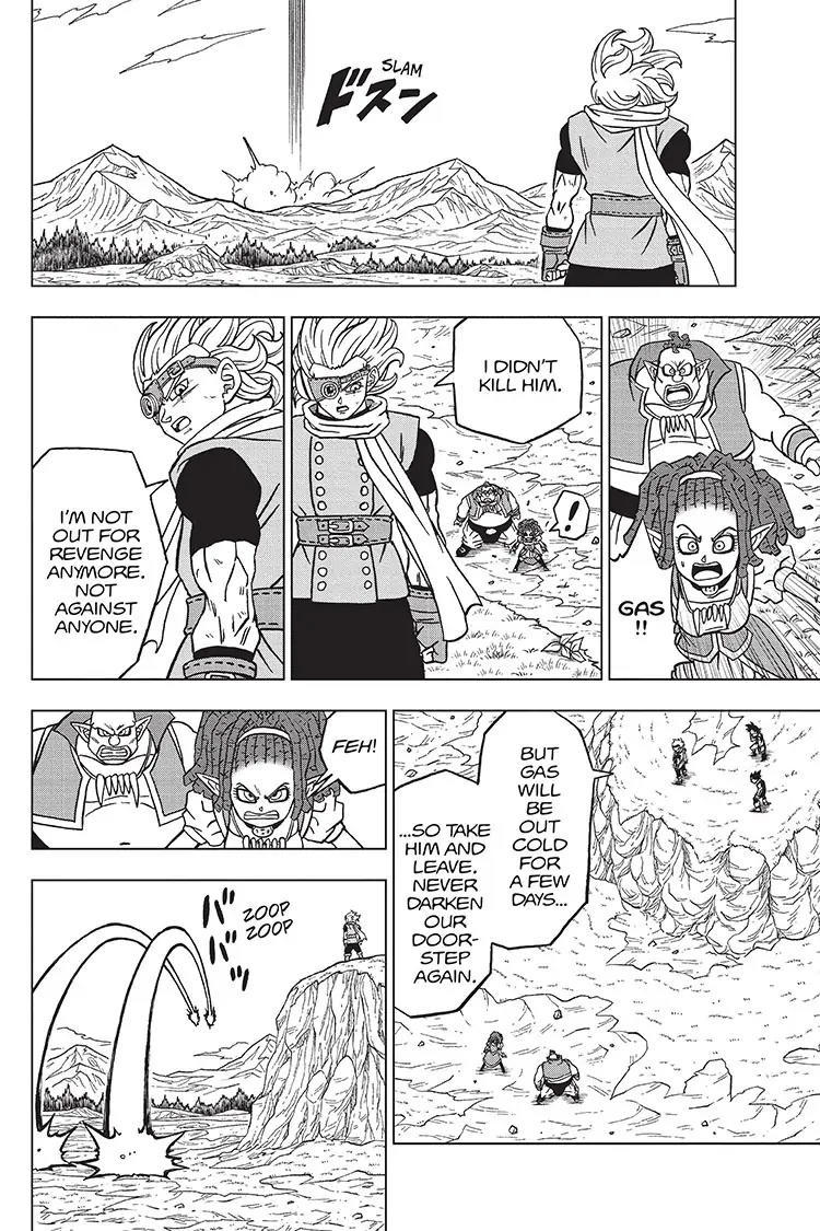 Dragon Ball Super Chapter 71 Vegeta Hakai Training - Comic Book