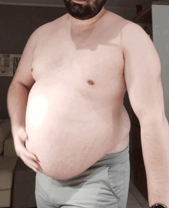 drewcent:Force funneled two cake shakes inside my fattened up belly after dinner and topped it off with even more snacks.. in case you were wondering what a cream balloon looks like 🥵More on of🔗