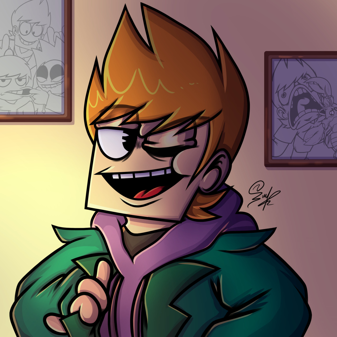 Higjschool Matt (Eddsworld) WarpedShinobi - Illustrations ART street