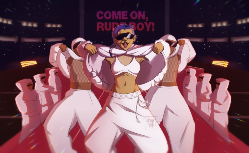 Taranee As A Backup Dancer At Super Bowl Halftime Show 2023