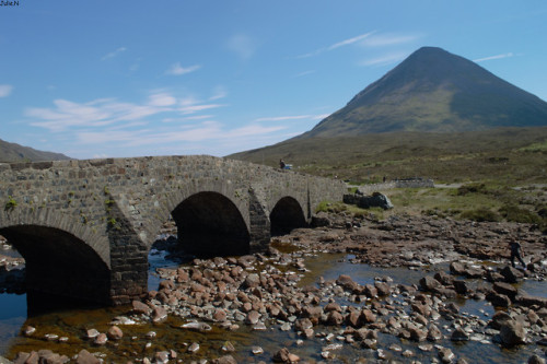 Sligachan bridge and Fairy pools. 