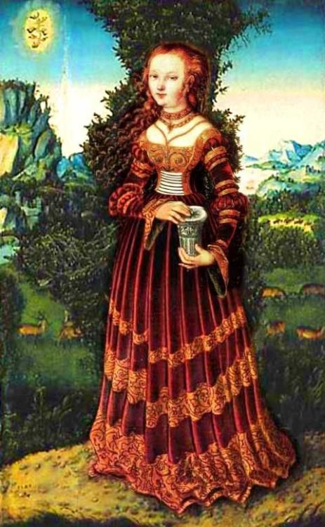 Germanic Renaissance fashion6. St. Mary Magdalene, 15257. 1515 Swabian Burgher Class Woman in a Deko