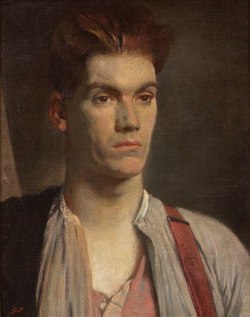 poopshitaids:  Glyn Philpot:Head of a Man