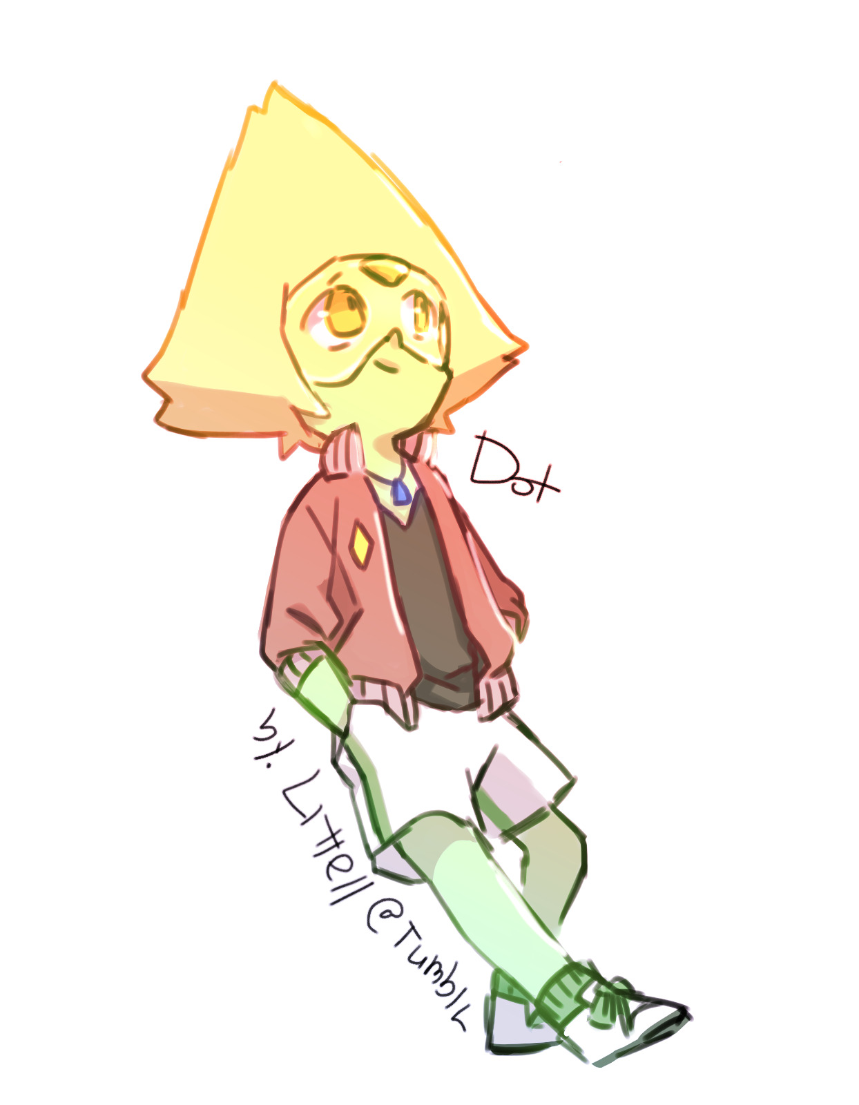 lynne-littell:  A casual dot 
