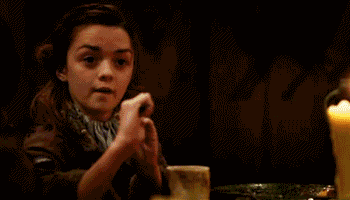 coronaking:  (Arya shooting things.) 