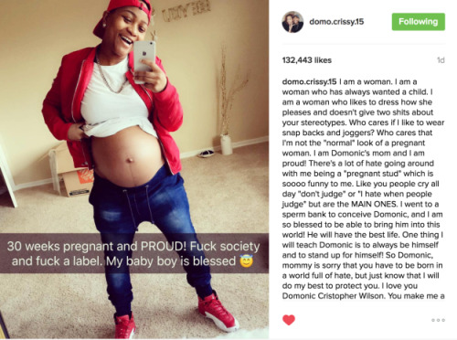 buzzfeedlgbt:This YouTuber Silenced Haters Who Said She Was “Too Masculine” To Be Pregnant (x)