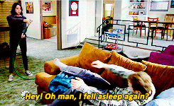 sugaontherim: Andy got back from London two days ago and he still has jet lag. It’s