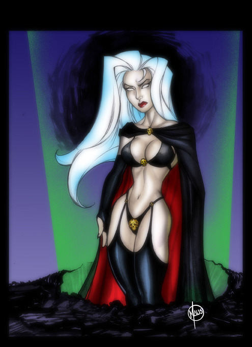 fantasy-scifi:  Lady Death by billmausart