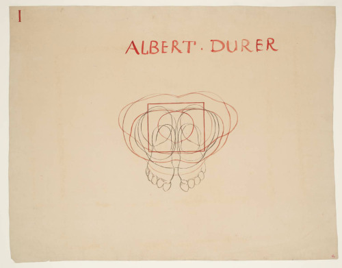 William Turner, Lecture Diagram 1 and 2: Cross-Sections of the Human Body (after Albrecht Dürer) c.1