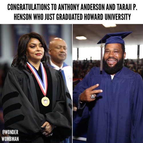 Anthony Anderson is a proud graduate of Howard University. The &ldquo;Black-ish&rdquo; actor