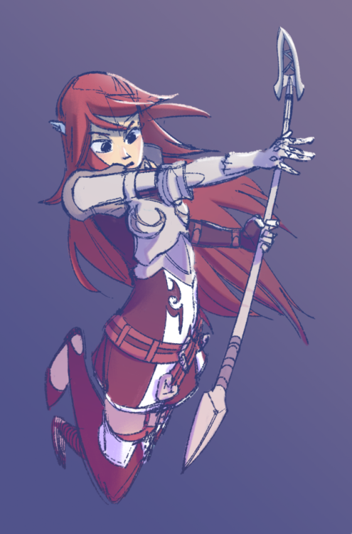 Drew Cordelia for a friend who did a lot for me over the past year.My giveaway is also still running