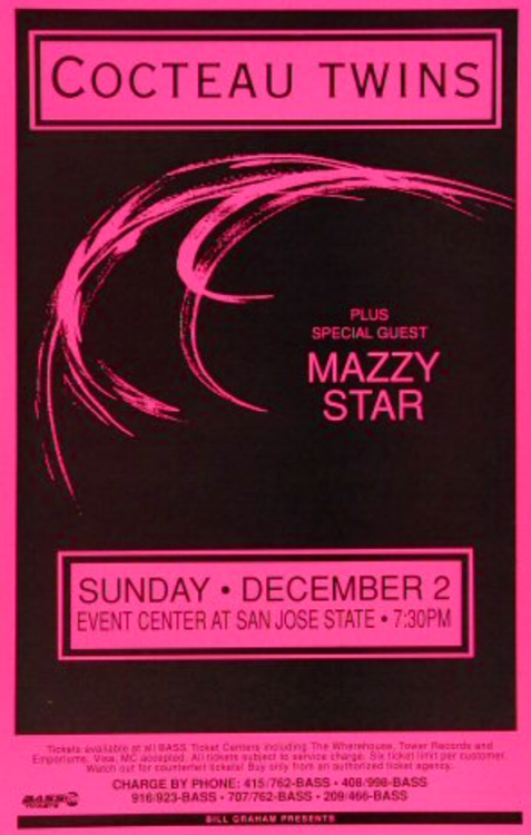 Porn Pics zgmfd:  Cocteau Twins with Mazzy Star concert