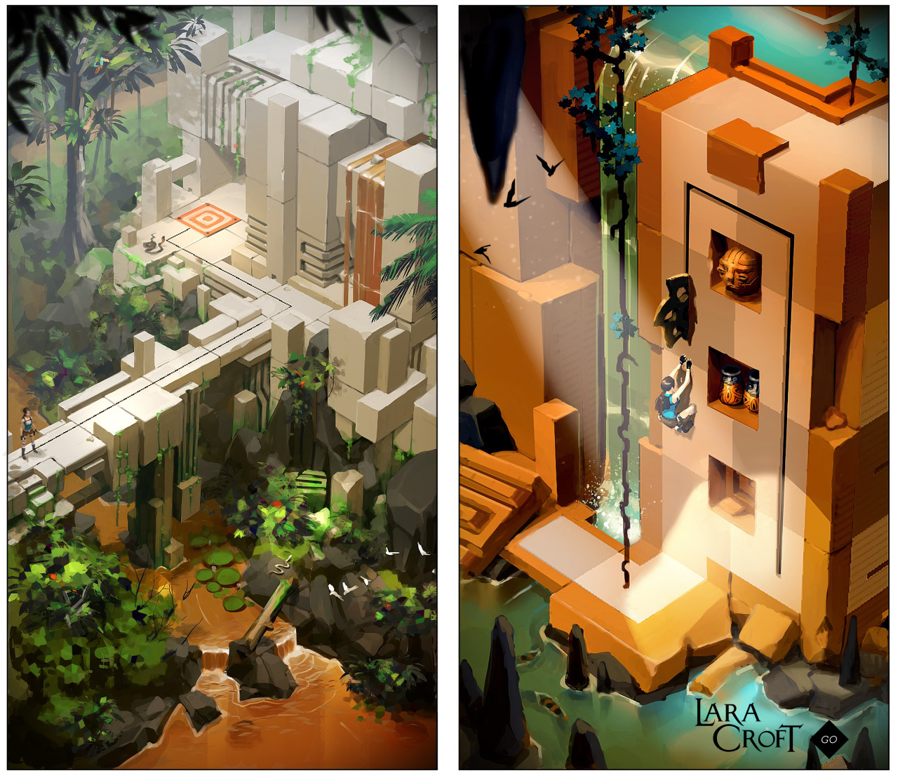 tombraider:
“ Lara Croft GO Art Contest Announced to Benefit Child’s Play Charity  Square Enix Montreal challenges you to submit your unique interpretation of Lara Croft GO in a contest to benefit Child’s Play Charity, and for the chance to win...