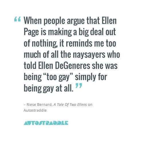 autostraddle:via A Tale Of Two Ellens