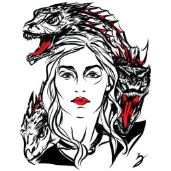 xombiedirge:  Daenerys by Peter Breese / Twitter / Tumblr