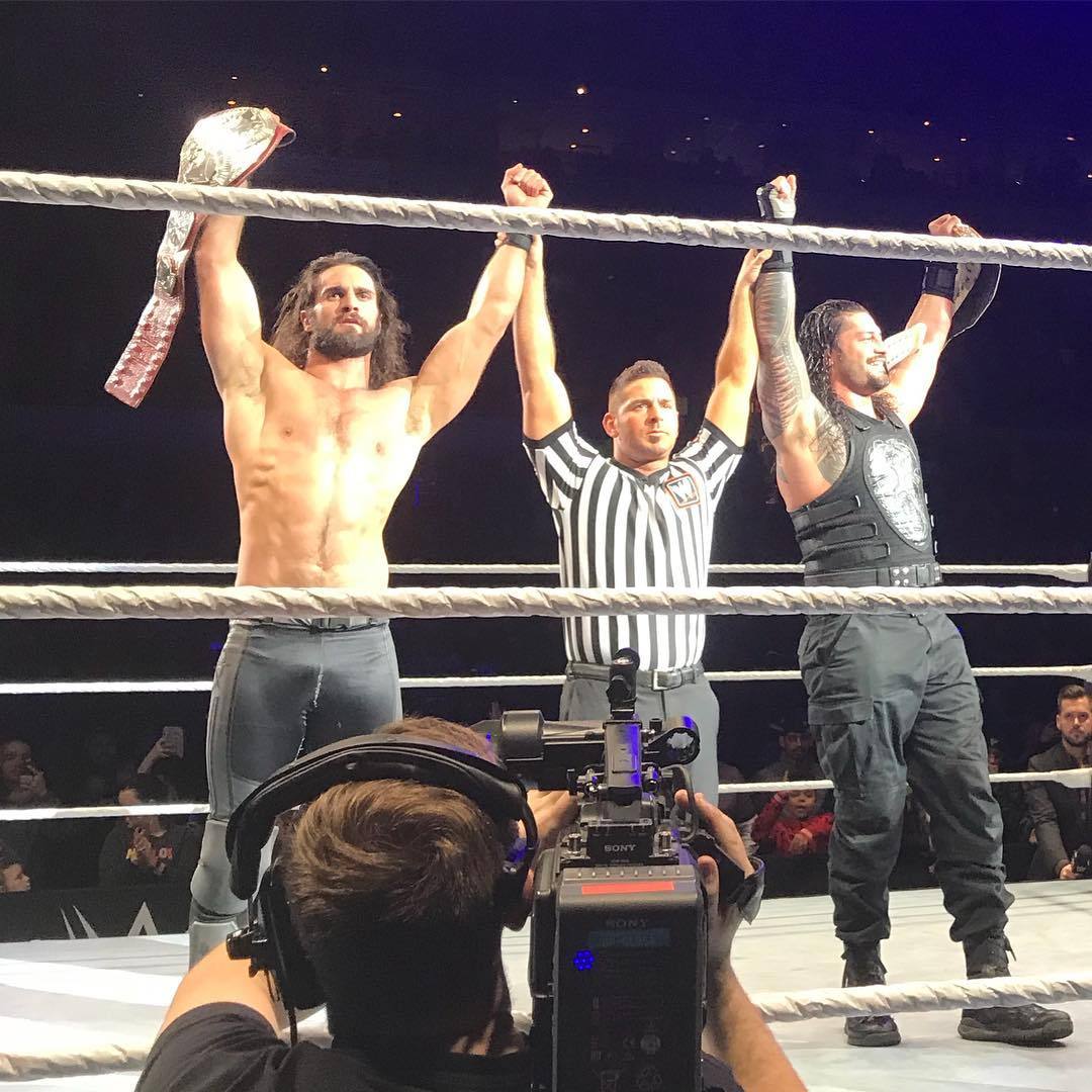 sethrollinsfans:  WWE Wichita Falls Candids from dwatson15 on Instagram  