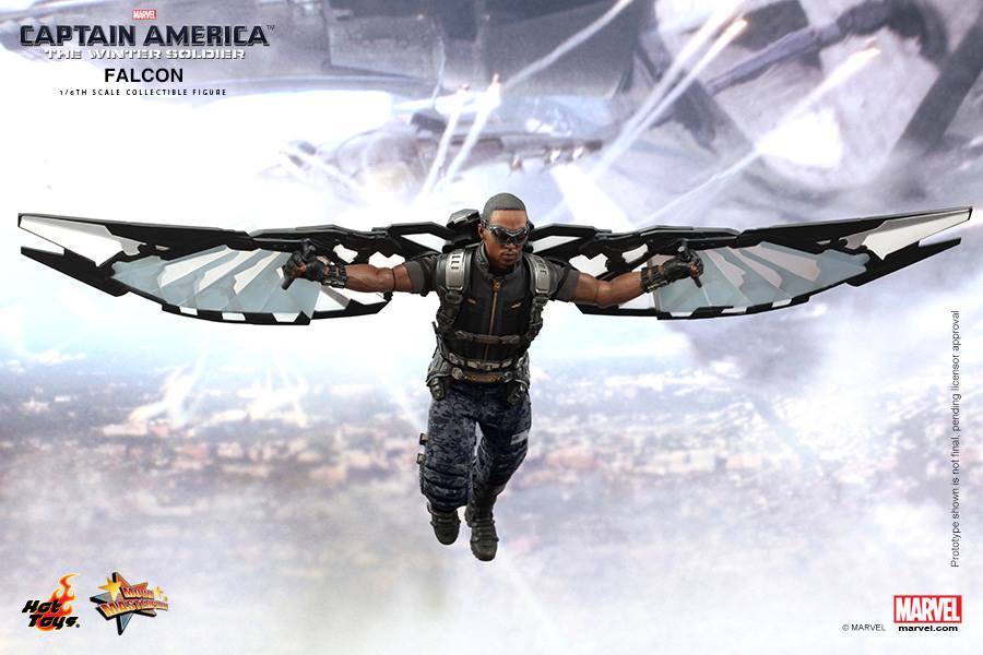 hot-toys-collectors:  MMS245 - Captain America : The Winter Soldier - Falcon Marvel