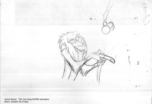  Animator: James BaxterCharacter: RafikiFilm: The Lion King (1994)Studio: Walt Disney PicturesSource