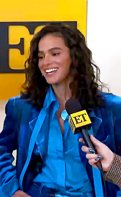 Bruna Marquezine Wearing THAT Blue Suit. | CinemaCon 2023
