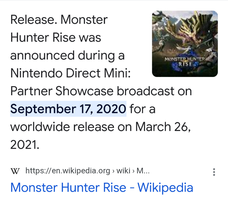 Monster Hunter Rise - Wikipedia