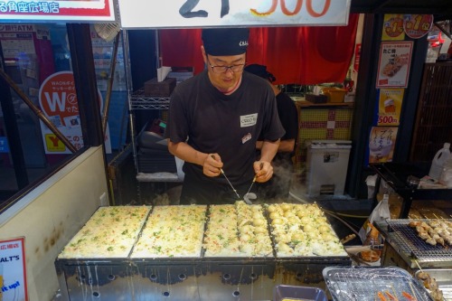 6/23 - takoyaki master, Creo-ru Dotonbori (Osaka)