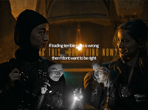 AVA And SISTER BEATRICE + S1 QUOTES Warrior Nun (2020-) Dir. Simon Barry