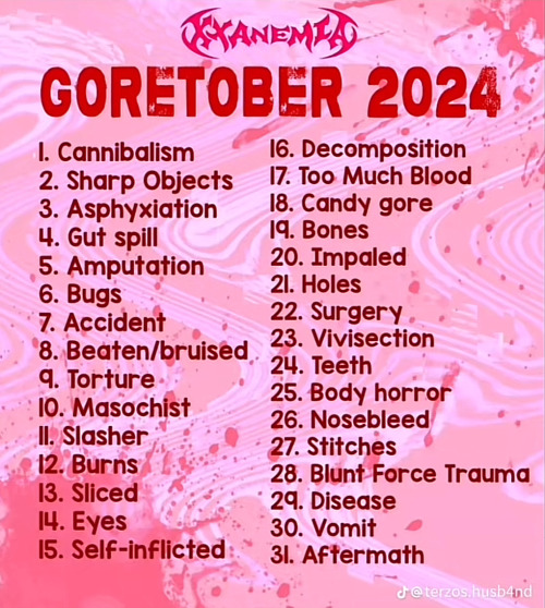 Day 2 Of Goretober! 