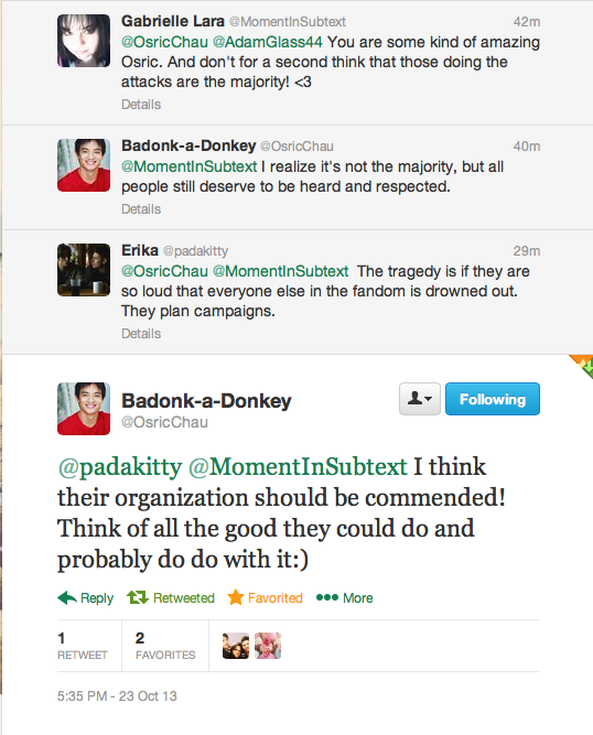 whothefuckiscas:  markedwithgrace:  Osric Chau is officially the best person on this