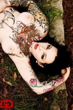 tattoed-babes:  Tattoed girl follow us here :