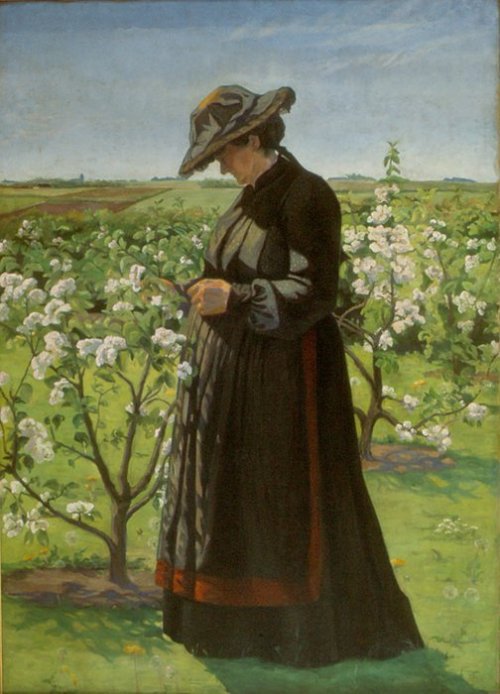 Mother in the Garden Emilie Demant Hatt 1905