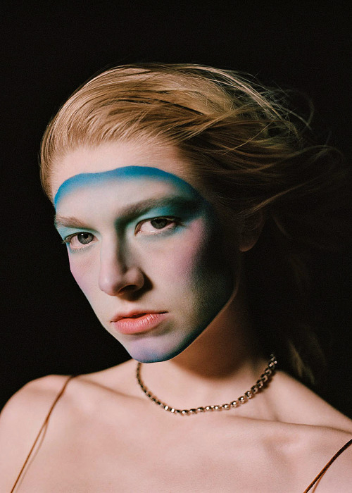 thequeensofbeauty:Hunter Schafer by Daria Kobayashi Ritch for Porter Magazine, 2021.