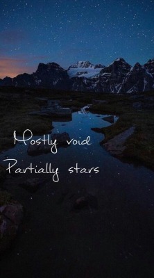 ehlockscreens:  “Mostly void partially stars” lock screens  Like or reblog if you save, sweetheart 🌙