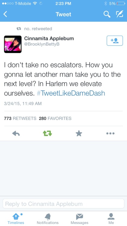 thatwhiteshameremu:  Twitter going in with #tweetlikedamedash
