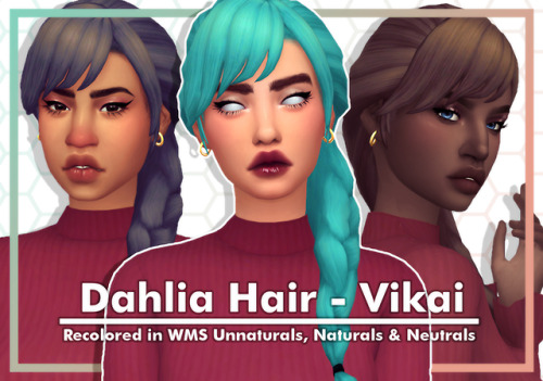 cubersims: #80 DOWNLOADa new hair by my favorite hair creator !!!- Base game compatible- Comes in WM