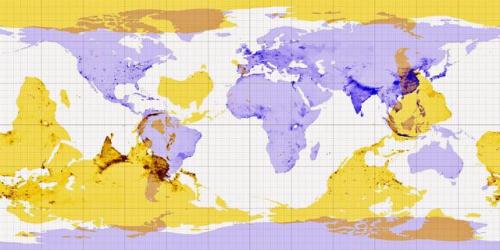 maptitude1 - Antipodes - what lies directly through the earth...