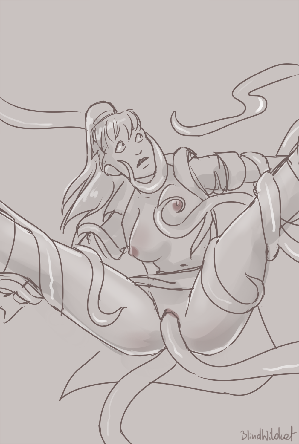 if somebody forgot my streams are mostly about tentacles(requesters OC)