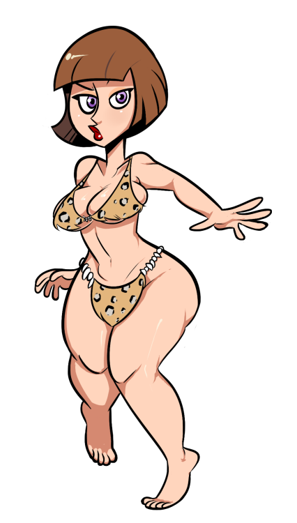 grimphantom:  lookatthatbuttyo:  Maddie Fenton as Cavewoman.  Grimphantom: The funny thing is how she has her lips, she’s making a very convincing cavewoman XD  < |D’“’