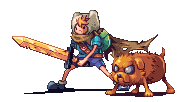 hallchristopher:  Finn and Jake by =AbyssWolf