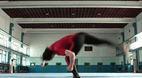 Fitness workout: Wushu step by step workout to do an aerial cartwheel whithout hands. (x)