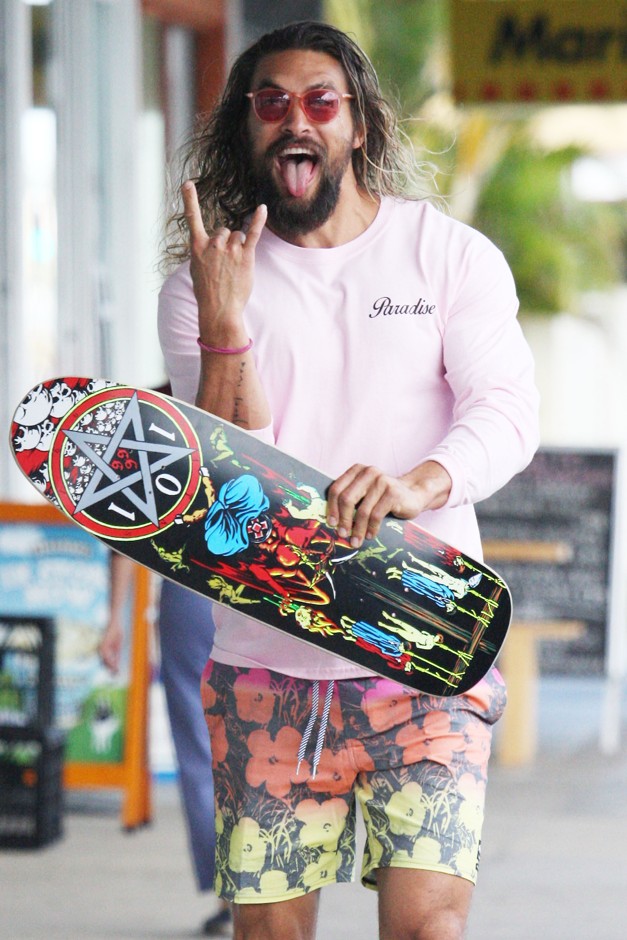 celebsofcolor:  Jason Momoa out in Gold Coast, Australia