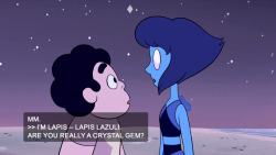 notnights:  I’m, a little confused as to how Lapis’ name is spelled? I know the actual gem name is Lapis Lazuli, but the credits spell it differently. iTunes’ subtitles also spell it the correct way, however iTunes has been wrong before on subtitles,