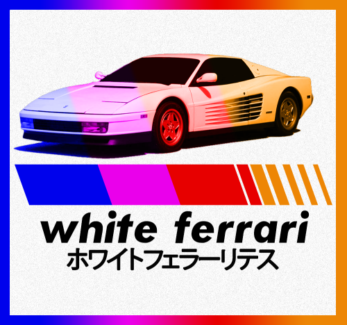 We’re both so familiar, White Ferrari@frankoceanhey if you’d like to support my art, maybe consider 